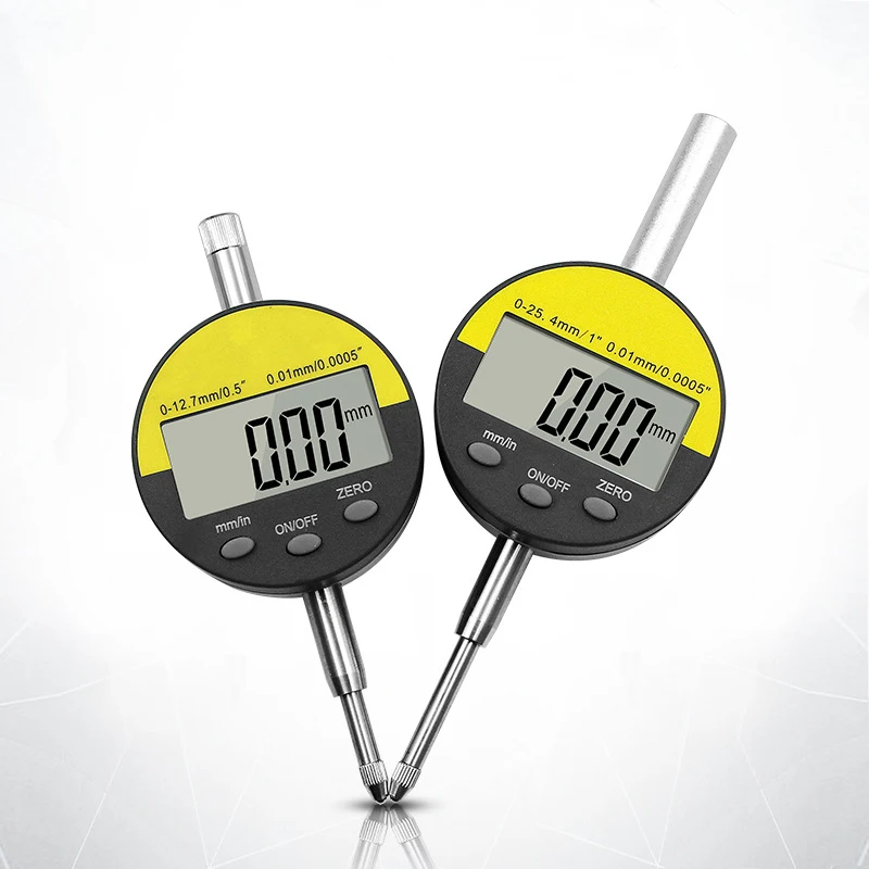 

Electronic Digital indicator Metric/Inch Range 0-12.7/25.4mm Dial Indicators Gauge 0.01mm/0.0005" Tester Tools Precision Tool