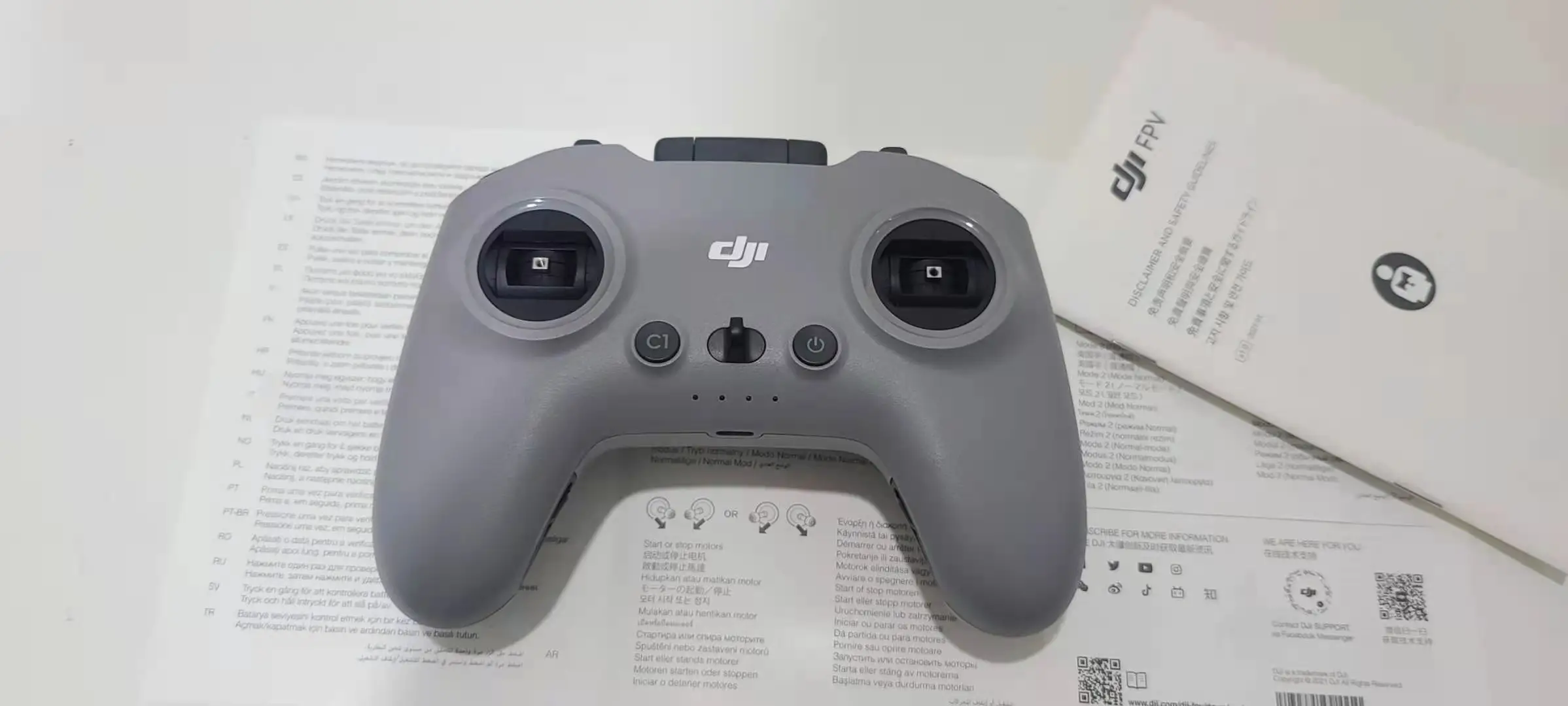 Original DJI FPV Remote Controller 2 In Stock from FPV Drone Combo Without Retail Box
