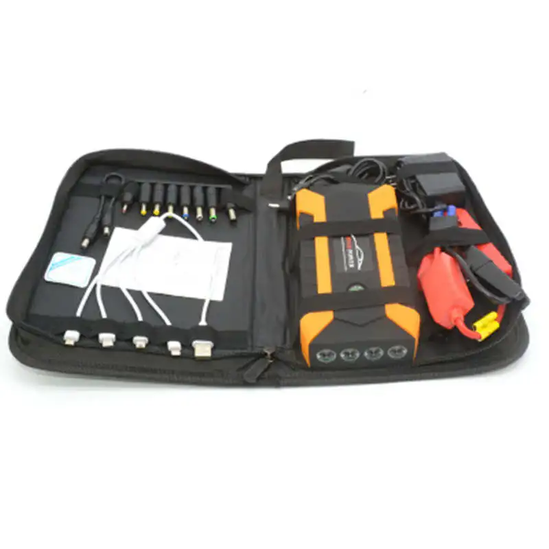 Bag Set EU Plug WINTUWAY Лидер продаж автомобильный стартер 12 В 4USB портативный автомобильный аккумулятор зарядное устройство аварийный пусковой инструмент для банка комплект - Цвет: Bag Set EU Plug