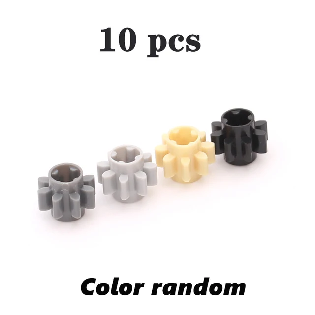 MOC Gear Series DIY Building Blocks  Accessories Bricks high-tech Parts Suitable For All Brands Small Particles Toys 2