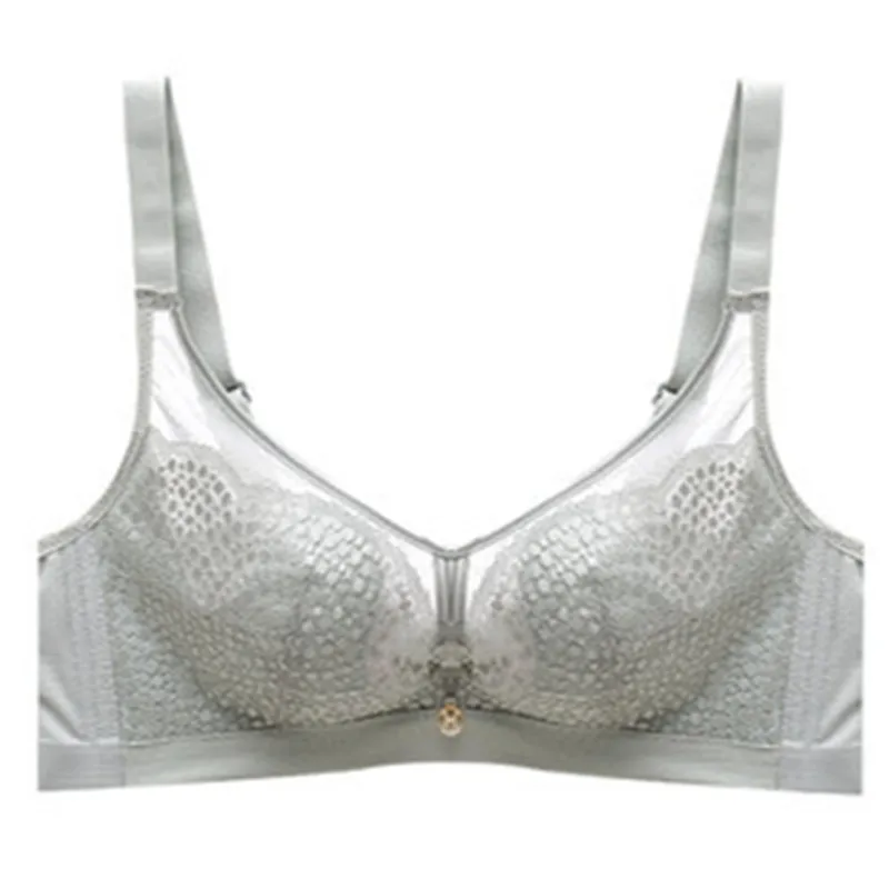 

Underwear Women's Ring-Free Thin Closing and Bra-wiping Bra with Large Bra and Small Artifact Ultra-thin Bra