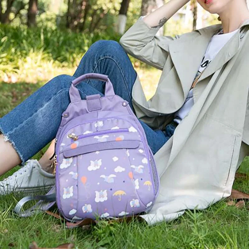 Mummy Backpack Nappy Bags Portable Maternity Bags for Baby Diaper Bag  Printing Bag Waterproof