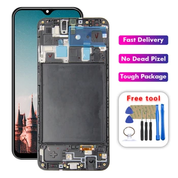 

For Samsung Galaxy A20 A205 A205U A205G/DS A205F/DS A205GN/DS LCD Display Touch Screen Digitizer Assembly + Free Tools