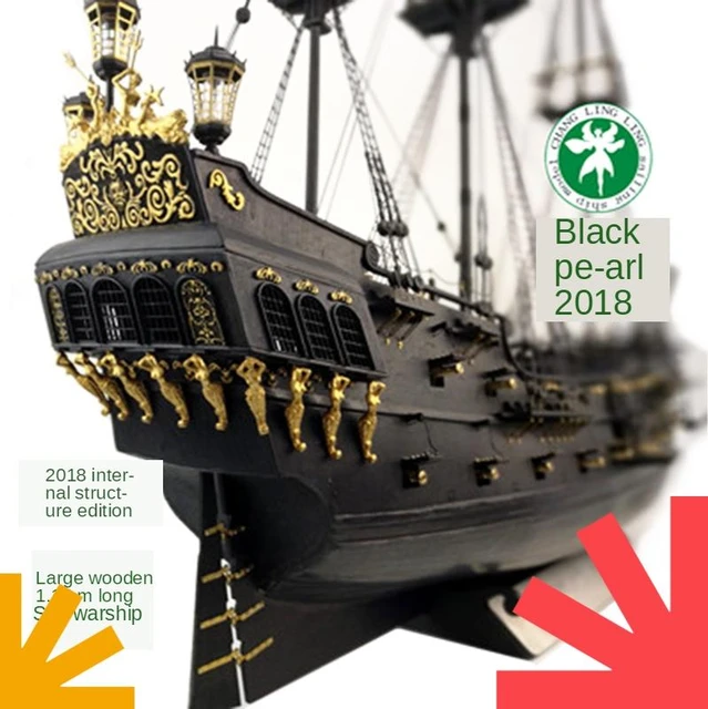 The Black Pearl : fictional model ship in Pirates of the Caribbean - 35