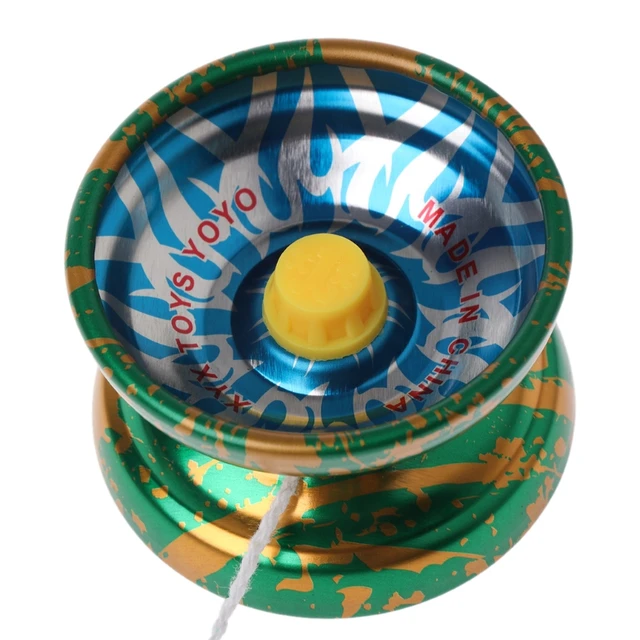 1Pc Professional YoYo Aluminum Alloy String Trick Yo-Yo Ball Bearing for Beginner Adult Kids Classic fashion interesting Toy  6