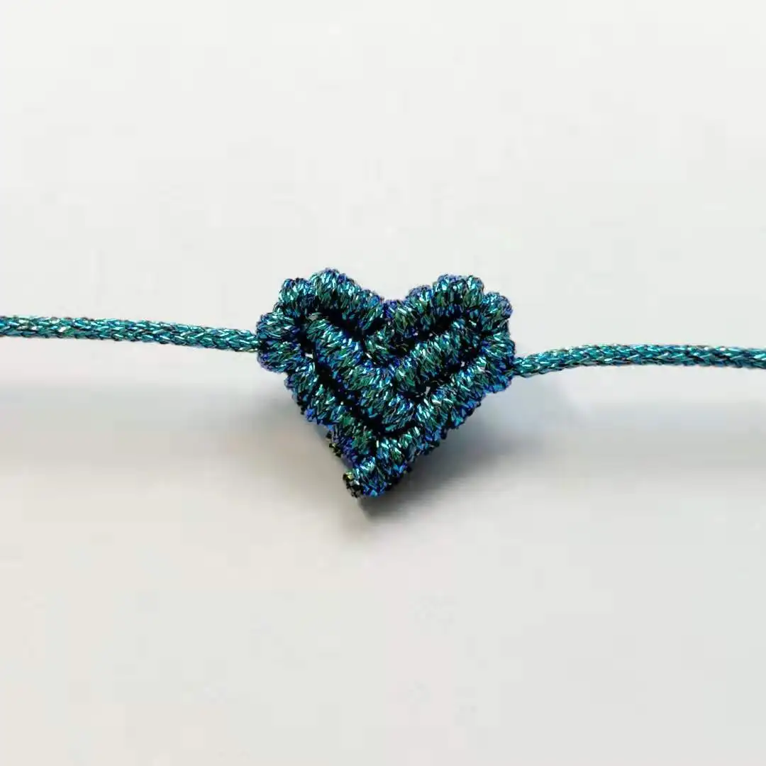 Brick Stitch Heart Bracelet Tutorial  The Artisan Duck