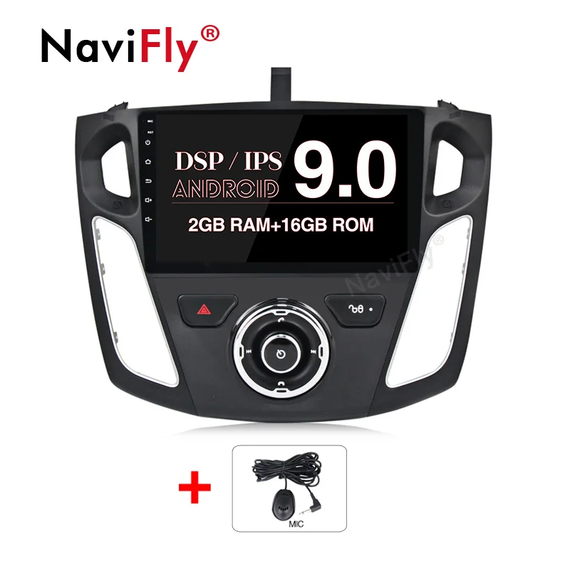 " 8 Core 4G Android 9,0 ips DSP автомобильный dvd-радио GPS навигация мультимедийный плеер для Ford focus 2011 2012 2013 - Цвет: 4Core 2G 16G IPS DSP