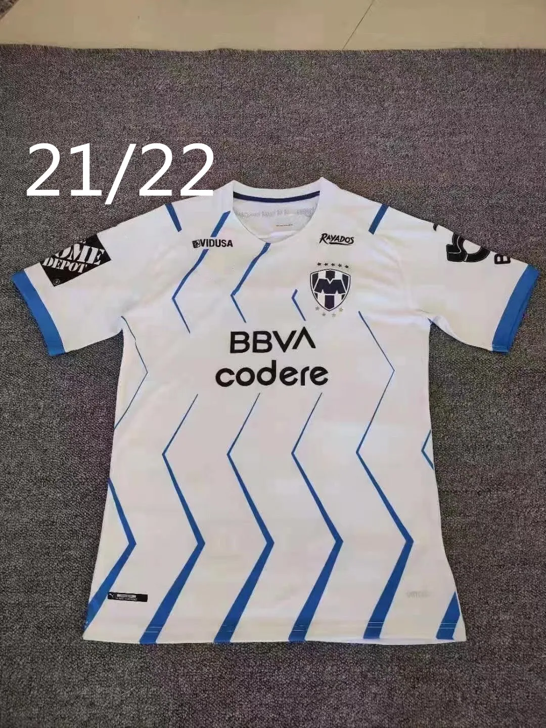2021 2022 Майки RAYADOS для футбола в Монтеррейском стиле домашняя одежда 3й R.Funes Mori M.MEZA