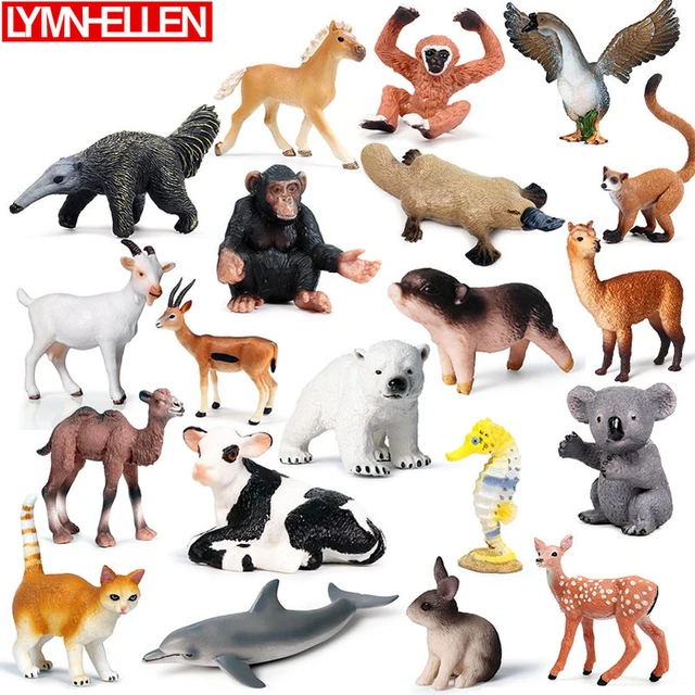Animals Action Figures | Animals Toys Figures - Animal Model Action Figure  Children - Aliexpress