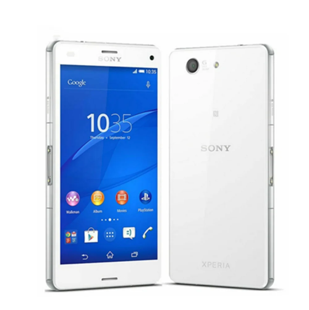 Разблокированный мобильный телефон sony Xperia Z3 Compact D5803 4G LTE 2 Гб ОЗУ 16 Гб ПЗУ 4,6 дюйма NFC - Цвет: Белый