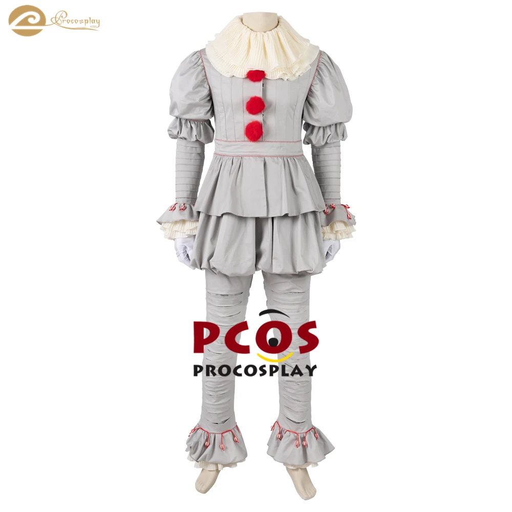 Pro cosplay It Chapter Two супер натуральное создание клоун Pennywise наряд косплей костюм для мужчин mp005123