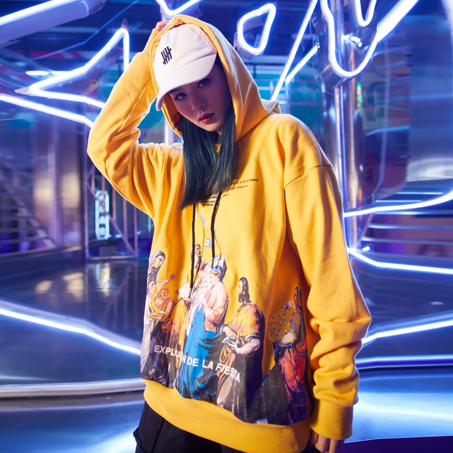 Aelfric Eden модные хип хоп печатных мужские толстовки с капюшоном Harajuku толстовки мужские Повседневный хлопковый пуловер уличная верхняя одежда