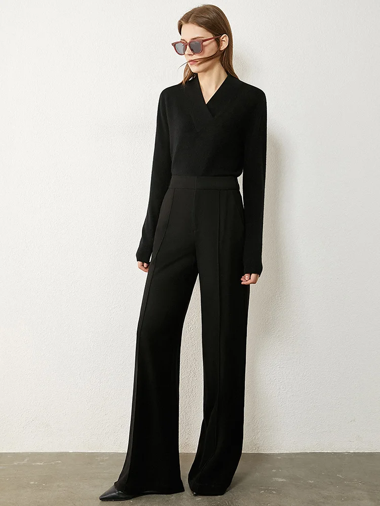 Amii Minimalism Winter Sweaters For Women Causal