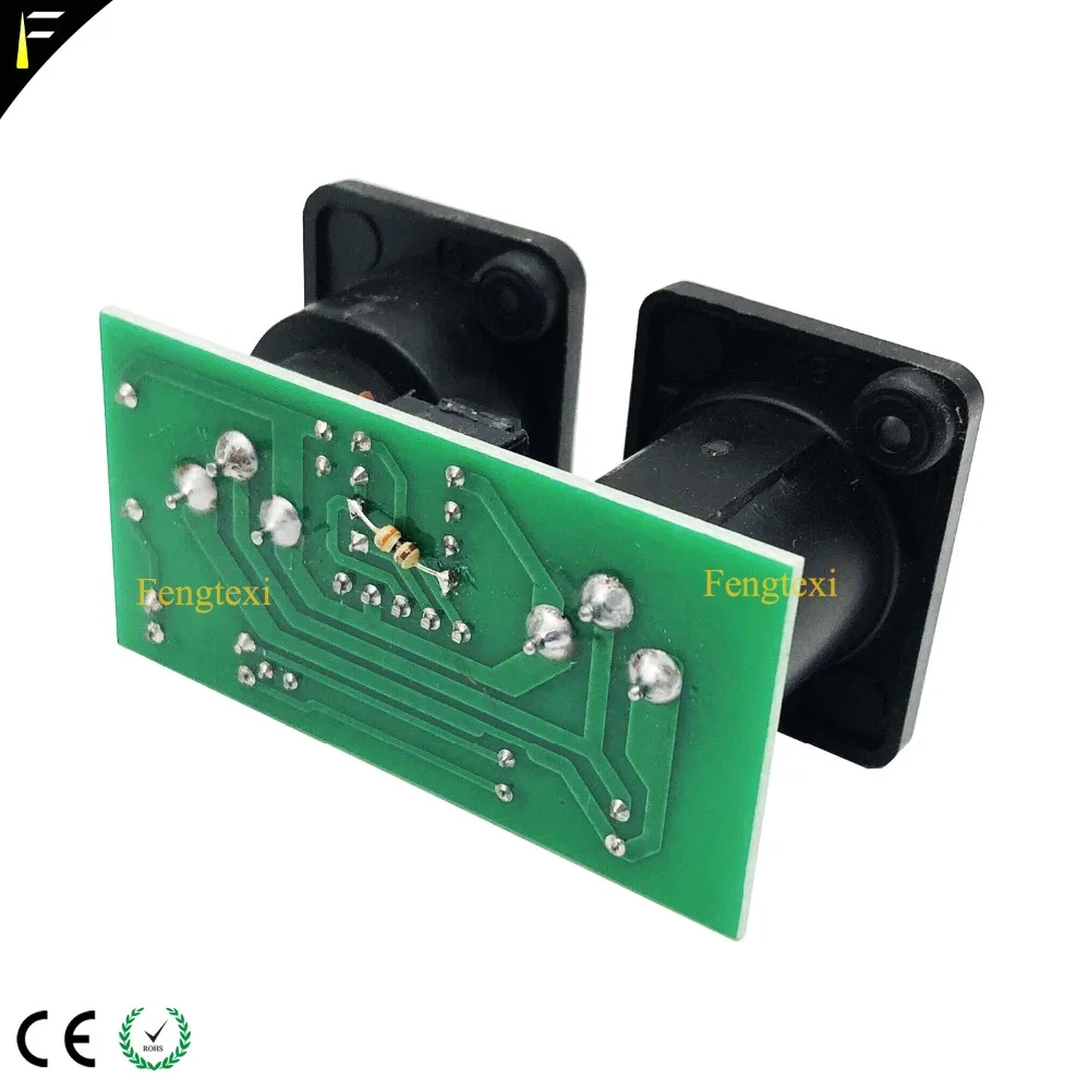 2шт 7R/5R 200/230 DMX512 сигнала подключения платы Часть Маленькая PCB 3-конт. XLR разъем DMX с чипом платы Ремонт Замена