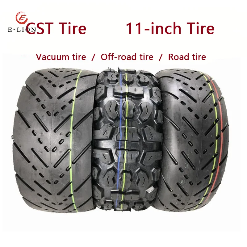 

Coolride CST Tire 11 Inch Electric Scooter Outer 90/65-6.5 Vacuum Inner and Road for Zero x