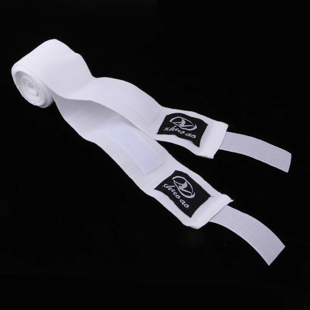 118 inch Hand Wraps Gloves Fist Protect Boxing Muay Thai Bandages Mitts Cover Belt Strap