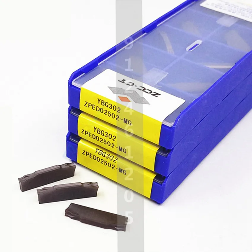 

ZPED02502-MG YBG202/ZPED02502-MG YBG302/ZPED02502-MG YB9320/ZPED02502-MG YBC251 ZCC.CT Original CNC carbide inserts 10PCS/BOX