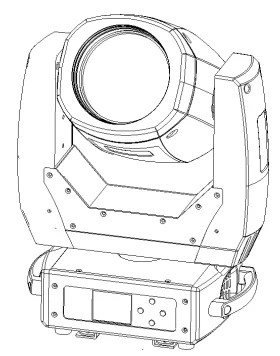150 Вт светильник с подвижной головкой руководство по эксплуатации