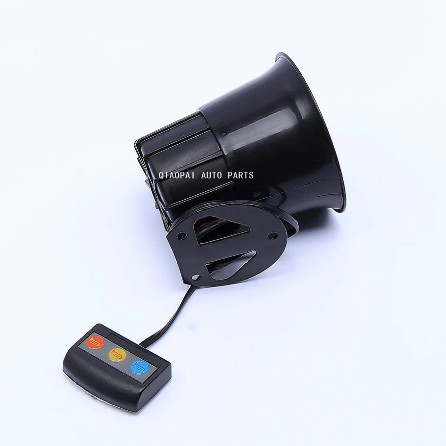 Motorcycle Car Alarm Siren 3 Tone Horn Sound Loud Universal 12V 30W Band High Power Loudspeaker Firemen Ambulance|tone horn|horn sound3 tone horn |