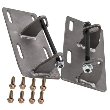 

2PCS Engine Motor Mount Swap Conversion Adapter Plates FOR Chevrolet LS2 LS3 LQ4 LQ9 6.0 6.2 1973-1987