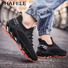 2019New модные уличные Для мужчин свободного хода для прогулок и бега; спортивная обувь на шнуровке; обувь на шнуровке Athietic дышащая обувь blade Для мужчин кроссовки