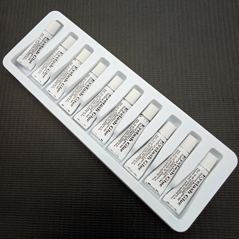 10pcs / Lot False Eyelash Glue Natural Rubber Latex Eyelash Glue