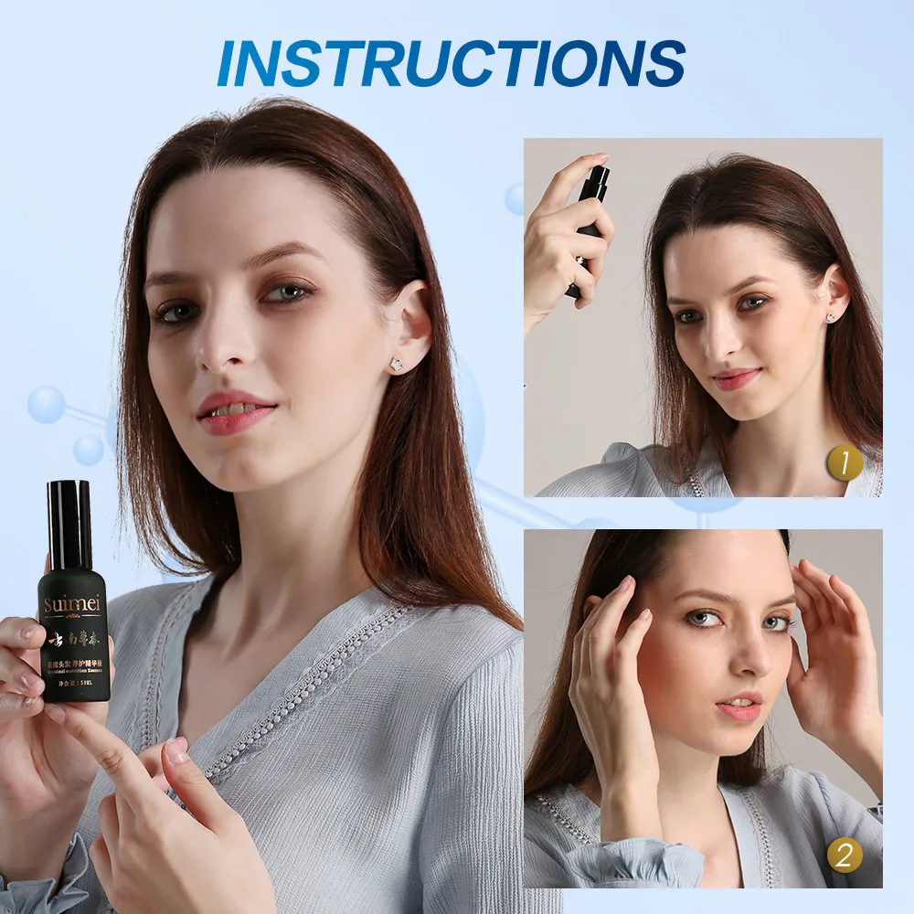 Tanie Do włosów serum wzrostu Essential Oil Anti utrata włosów leczenie uszkodzenia naprawy włosów leczenie gęste szybki wzrost włosów tonik do włosów