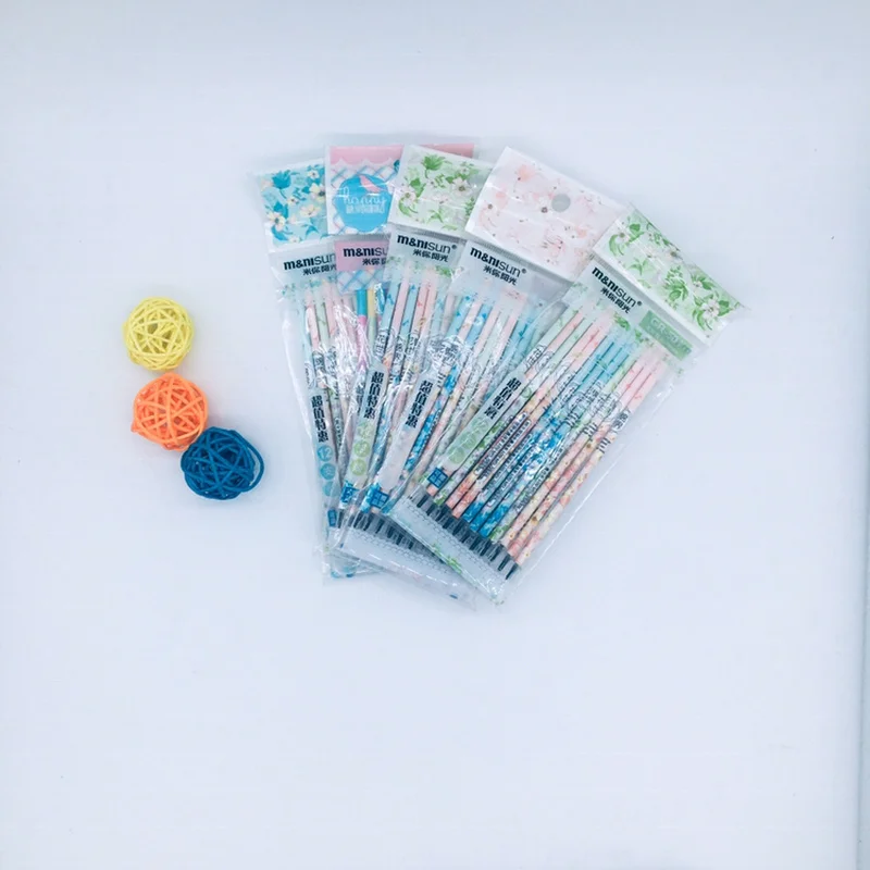 

12pcs/set Gel Pens Refills Cute Stationery Colored Pencils 0.38mm Gel Pen Special Refill Cute Pens Kawaii School Supplies