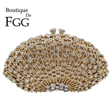 Бутик De FGG Ночная королева женские вечерние сумки с павлином хрустальные клатчи для свадебной вечеринки кошелек и сумочка