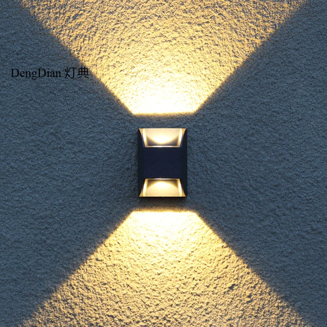 Applique Murale Solaire en Aluminium et Verre, Imperméable, Luminaire d' Extérieur, Idéal pour délégations, Cour, Jardin, Nouveauté 2023 - AliExpress