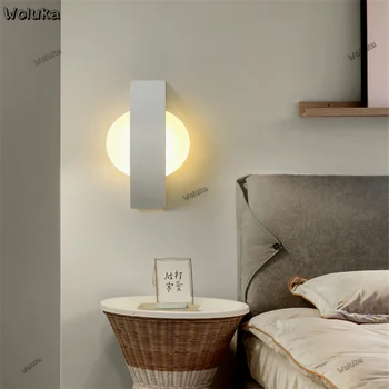 

Wall lamp head of a bed contracted contemporary household bedroom lamp Nordic style corridor corridor setting wall lamp CD50 W06