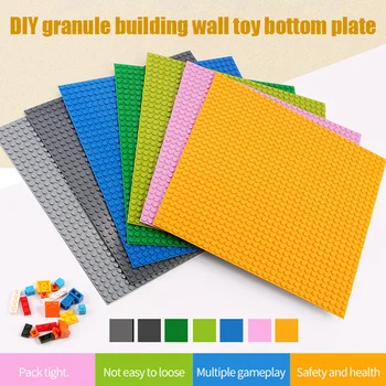 

DIY Base Plate Board Studs Compatible Construction Building Blocks Baseplates Hot Sales