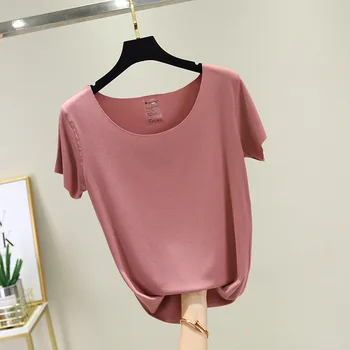 

Fashion Logo beige Printing T Shirts Women's Sleeve Short Fashion 100% cotton Female T-Shirts