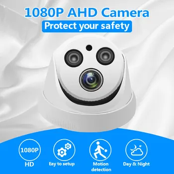 

AHD Camera 1080P CCTV Security 2000TVL AHDM AHD-M Camera HD 2MP Nightvision Indoor Camera IR Cut Filter 1080P Lens