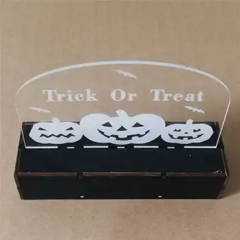 

Halloween Decoration LED Lamp Candle with LED Tea Light Candles for Halloween Decor Night Lamps Holiday Kids Gift Decorations