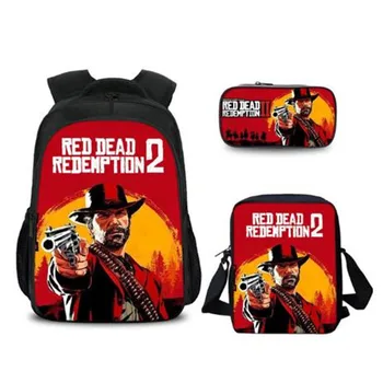 

Curel Fancl Redemption 2 Backpack Comfortable Mochila Teenagers Girl Traval Backpacks Hip Hop Printed Laptop Shoulder Bags 2020