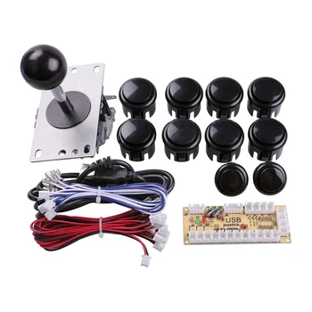

USB Arcade Joystick Circuit Board DIY Sanwa Joystick Accessories Card Button Switch PC Joystick Accessories