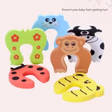 Противоскользящая дверная карта Детская безопасность дверная остановка дверной зажим детский ограничитель открывания двери Детская дверь сопротивление дверной шов ветрозащитный столкновения