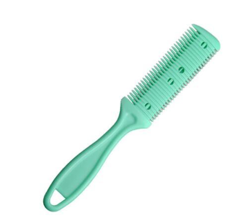 Cut Styling Barber Scissor Razor  Blade Comb Hairdressing Tool Kit 1PCS Top Quality Double-Sided Knife Hair Scissors
