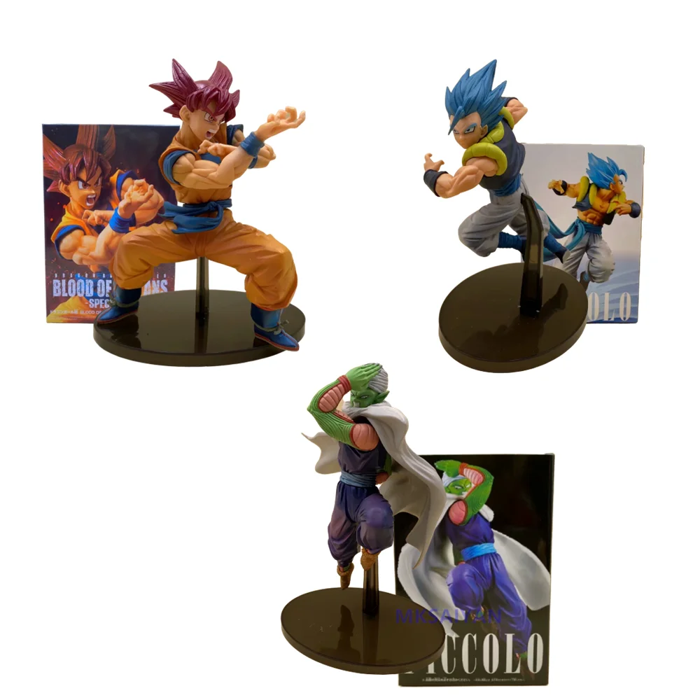 

Dragon Ball Z Anime Figures Son Goku Gogeta Piccolo Super Saiyan Toys Action PVC Model Figurine BWFC Collectible Brinquedos Doll