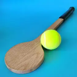 Tennis Pointer Wooden Tennis Spoon Dessert Tennis Racket Batting Accurately Hit Practice Improve Spot The Sweet Responsiven C9C3