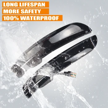 

For Ford Kuga Escape EcoSport 2013-2018 Side Rear-View Mirror Light Flowing Water Blinker LED Dynamic Turn Signal Light