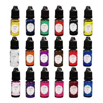 

28 Colors Crystal Epoxy Pigment UV Resin Dye DIY Jewelry Colorant Art Crafts Coloring Drying Color Mixing Liquid Decor