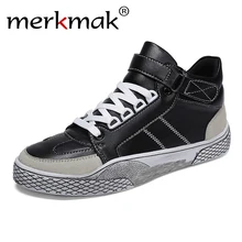 Новинка года; бархатная Мужская обувь с высоким берцем; Вулканизированная обувь; Мужская Осенняя повседневная обувь; Мужская обувь; кожаные мужские кроссовки в уличном стиле