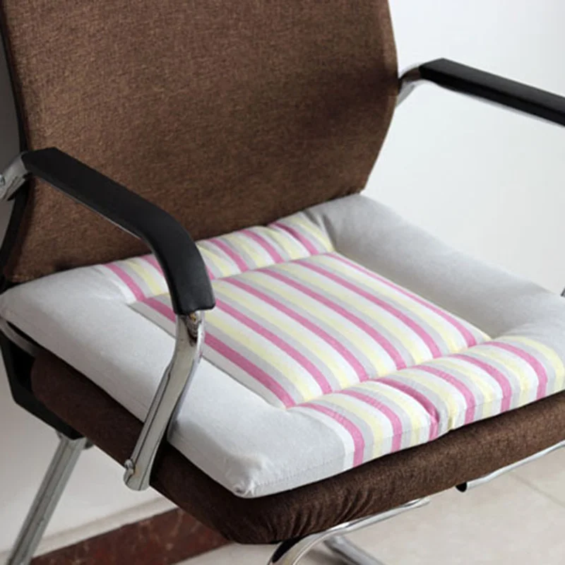 Dining Chair Cushion Household Tatami Mat Rectangular Office Stool Pad Sitting Cushions For Kitchen Elastic Chair Seat Cushion