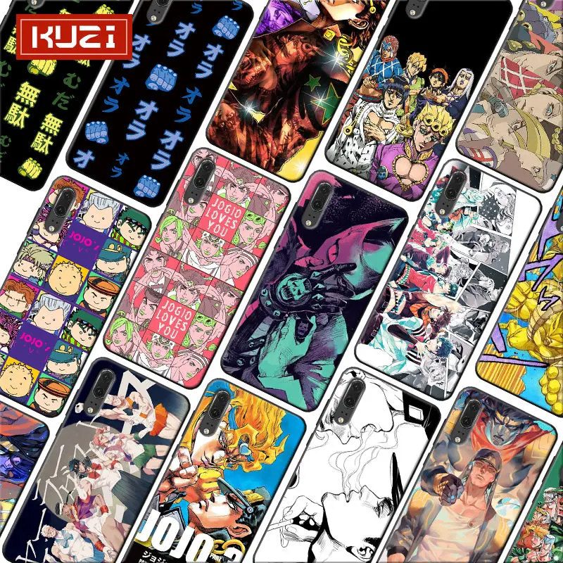 jojo's bizarre adventure Soft Silicone Phone Case for huawei honor 20 lite 8x 9x pro 10 v30 |