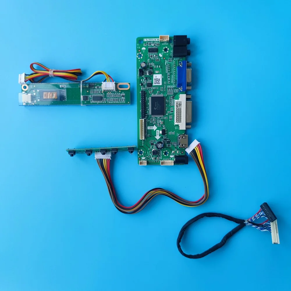 

Комплект для Φ/T01/W01/C03 15,4 "M.NT68676 1280X800 плата контроллера HDMI-совместимая AUO панель DVI VGA драйвер ЖК-дисплей