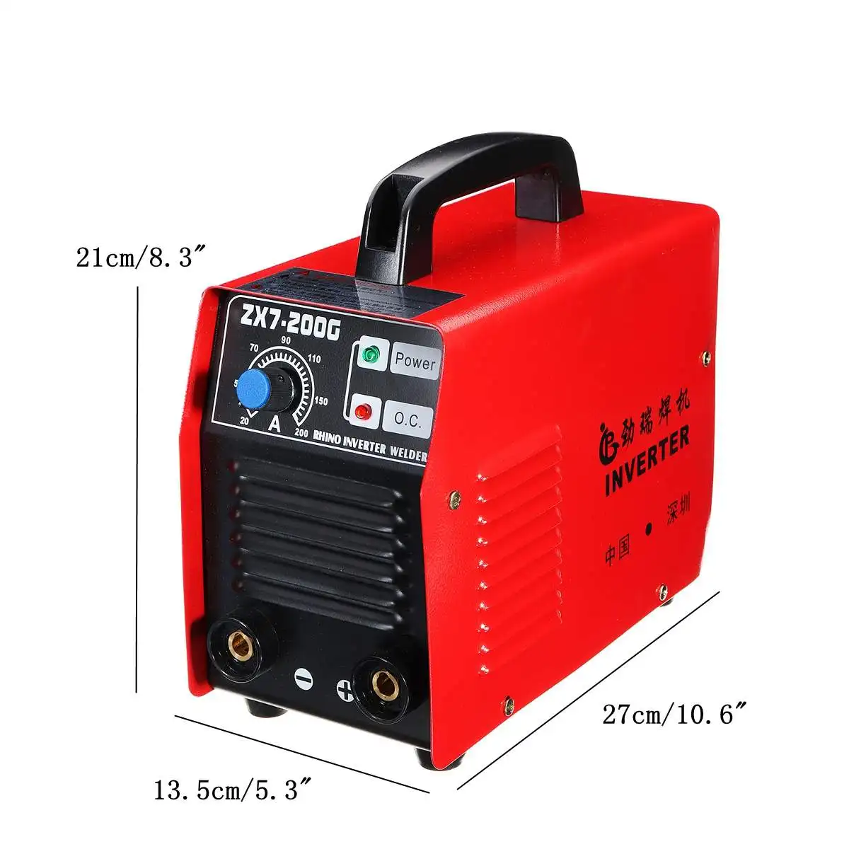 200AMP сварочный инверторный аппарат портативный MMA/ARC безопасности W elder ZX7-200G IGBT DC для сварки и электрической работы 20-200A
