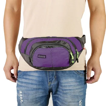 

Gym Waist Bag with Large Capacity Waterproof for Men and Women Fanny Pack for Outdoor Ridding Hiking Carrying phone