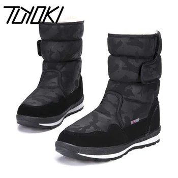 

Coolcept 10 Colors Small Size 27-41 Fashion Lady Keep Warm Snow Boots Thick Bottom Brand Fur Shoes Woman Leisure Botas Footwear